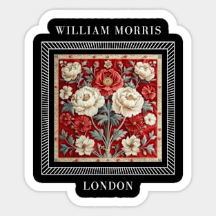 William Morris "Enchanted Meadow Tapestry" Sticker